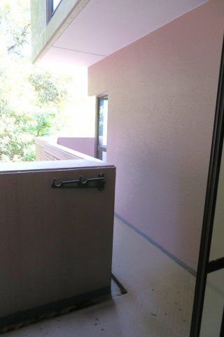 アドリーム石切山手のバルコニー