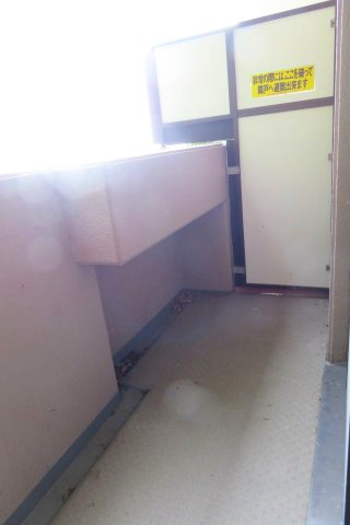 アドリーム石切山手のバルコニー