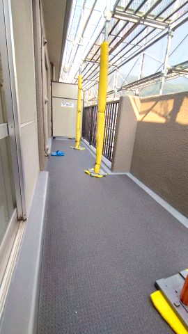 フォルム石切さくら坂のバルコニー