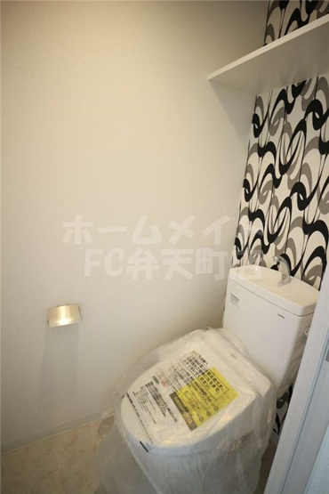 【トイレ】 | エスプレイス大阪ガルフレジデンス | 清潔感のあるトイレです