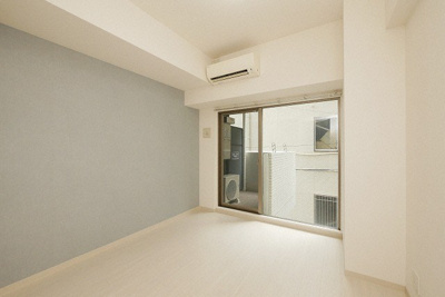 【居間・リビング】 | プレミアムコート谷町4丁目 | ゆったりとしたリビングです