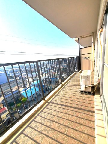 マンハイムグラン石切第二期のバルコニー