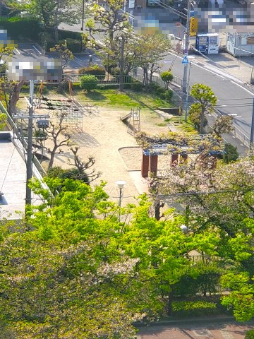 マンハイムグラン石切第二期の庭