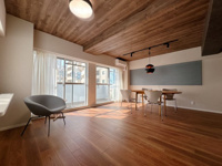 【居間・リビング】 | ハイライフ大濠☆仲介手数料無料☆ | 柔らかな光と風が入り込むこの場所を、家族の笑顔と笑い声で満たせば、そのとき初めてこの空間は完成するんです。