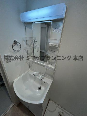 仲介手数料０円！サンプレミオ十番町の独立洗面台
