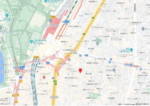 エムプレイス東上野の地図
