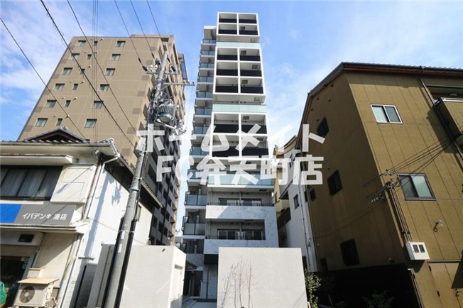 【外観】 | エスプレイス大阪ガルフレジデンス | 落ち着いた雰囲気の外観です