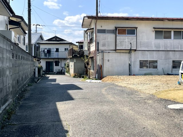 郡山市並木二丁目　住宅用地の外観