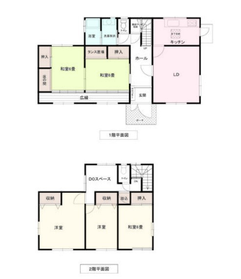 【中古戸建】伊勢崎市平井町の間取り|■間取り