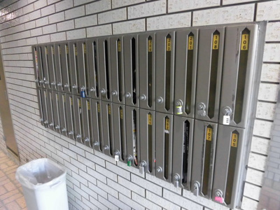 【その他共用部分】 | エクセレント上新サンウイング | 集合郵便受けです