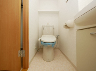 【トイレ】 | ラクラス福島野田 | 落ち着いた空間のトイレです