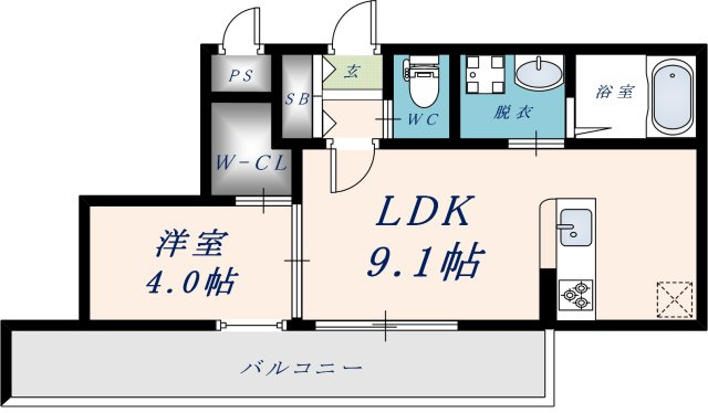 GrandPaseo northの間取り