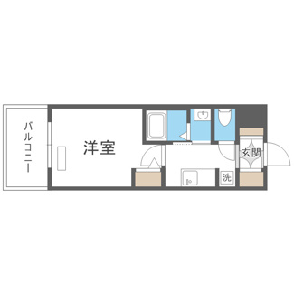 【間取り】 |  エステムコート難波WEST-SIDE Ⅶグローブ
