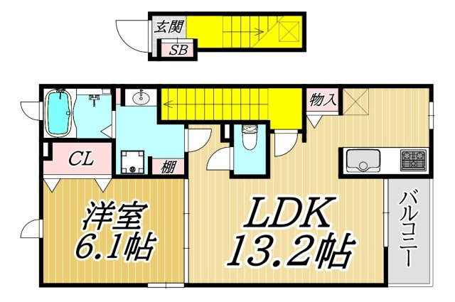 リーベの間取り