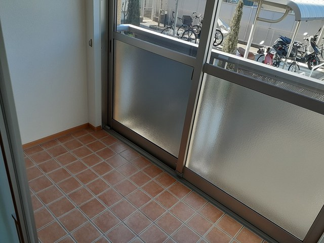 アージュのバルコニー