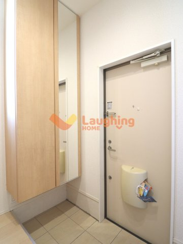 久留米市東合川町の一戸建ての玄関|シンプルで使いやすい玄関です