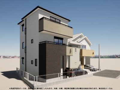 【外観パース】 | //仲介手数料無料//立川市富士見町2丁目　新築戸建て　(全2棟) | ◆仲介手数料無料！！◆立川市富士見町2丁目◆新築戸建て(全2棟)◆
LINEでのお問い合わせも可能です♪
https://works.do/R/ti/p/daiki@daikifudousan