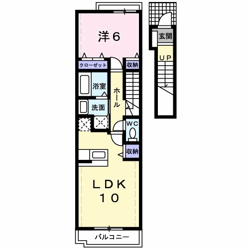 ラフィネの間取り