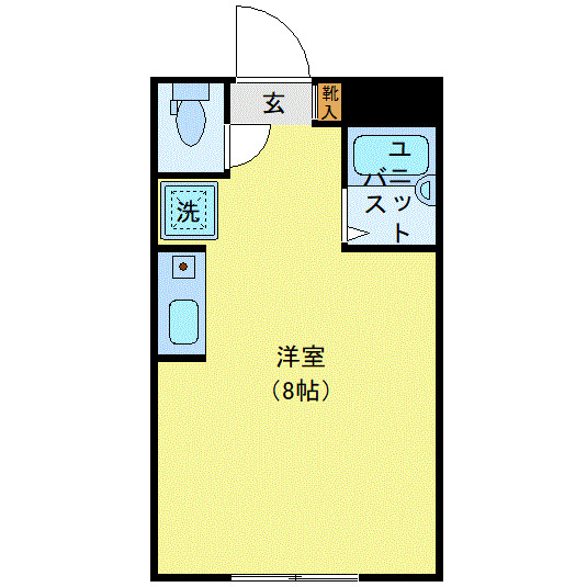 ルネコートお花茶屋の間取り