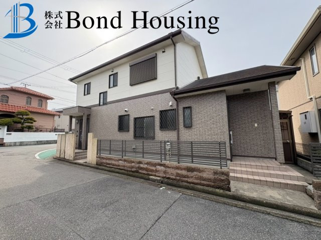 角地につき開放感　太寺2丁目　中古戸建の前面道路含む現地写真