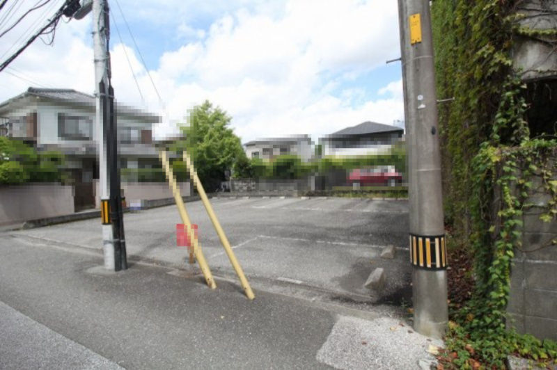 新屋敷　建築条件なし　売土地の土地図