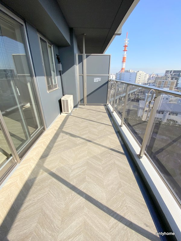 アーバンパーク淡路　仲介手数料無料のバルコニー