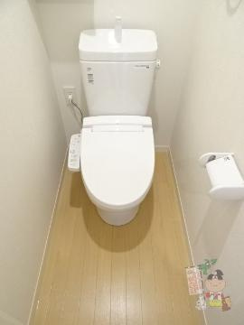 白林のトイレ|シャワー付トイレ