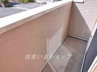 エテルノ　デーア　Aのバルコニー