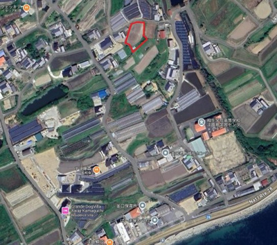 【周辺】 | 釜口　海が見える高台（建築条件付）