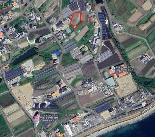 【周辺】 | 釜口　海が見える高台（建築条件付）