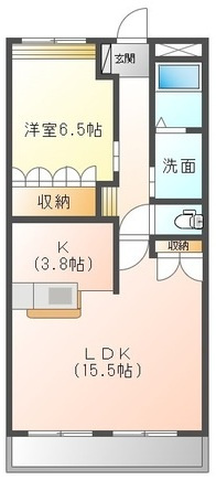 ウィスティリア大清水の間取り
