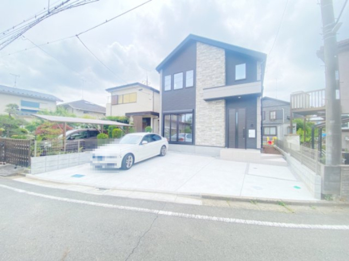 祝：成約済み　八王子市　横川町　新築戸建て　４期の外観|～仲介手数料無料☆八王子ひなた不動産～八王子市横川町　新築戸建て
