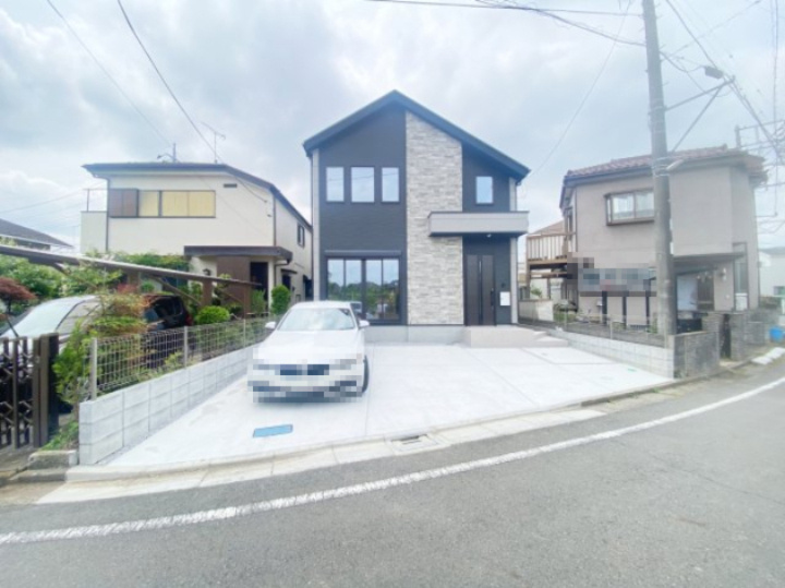 祝：成約済み　八王子市　横川町　新築戸建て　４期の駐車場|～仲介手数料無料☆八王子ひなた不動産～八王子市横川町　新築戸建て
