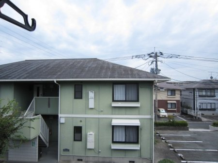 熊本市南区平成１丁目のアパートの展望