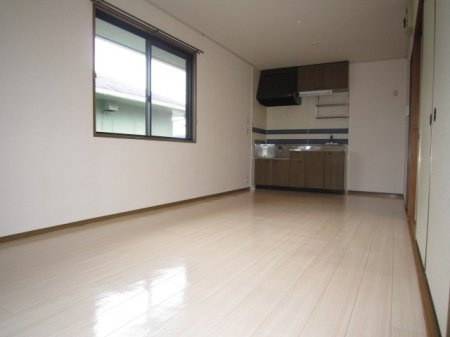 熊本市南区平成１丁目のアパートのキッチン