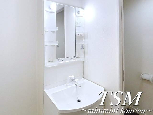 ジャンシアーヌⅡの独立洗面台