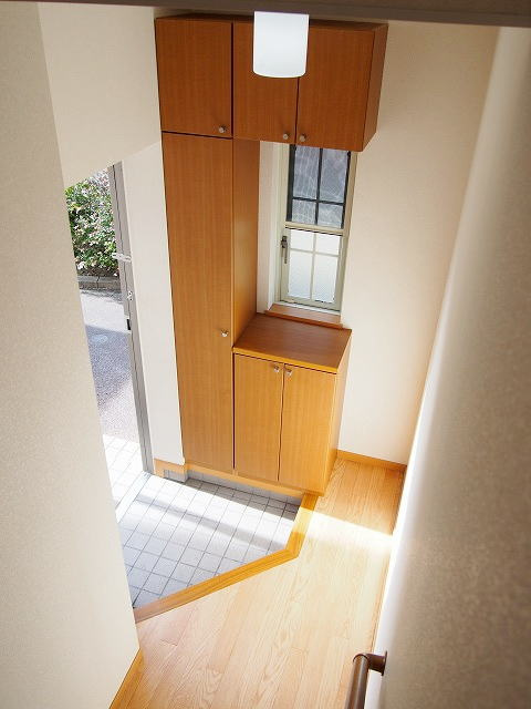 エクセランⅠの玄関