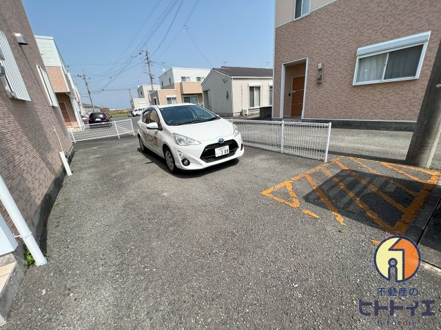 123タウン筑後の駐車場