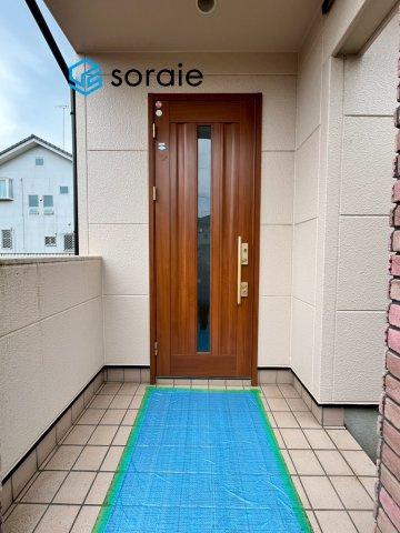 入間市下藤沢3丁目　中古戸建の玄関
