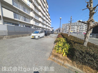 【駐車場】 | 明南住宅2号棟 | 閑静な住宅地です♪