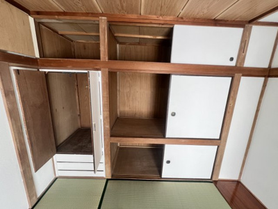 【収納】 | 大野町４丁目貸家005 | １階和室６帖収納スペース