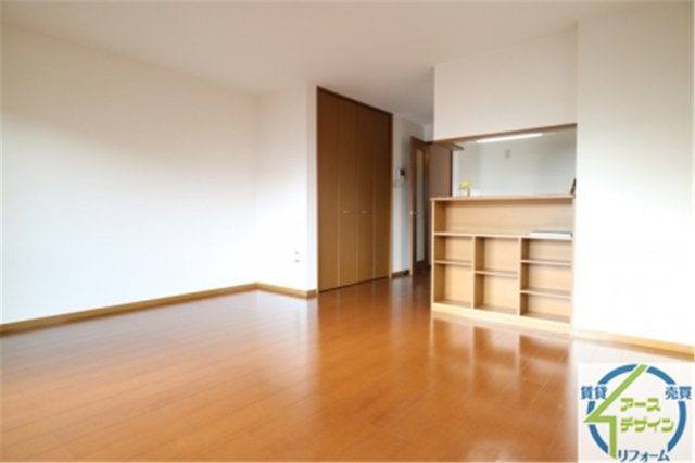 プレリビイエールの居間・リビング|パース写真