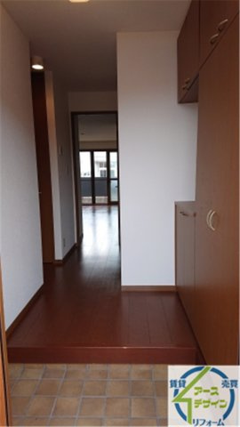 プレリビイエールの玄関|パース写真