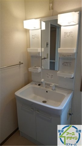 プレリビイエールの洗面所|パース写真