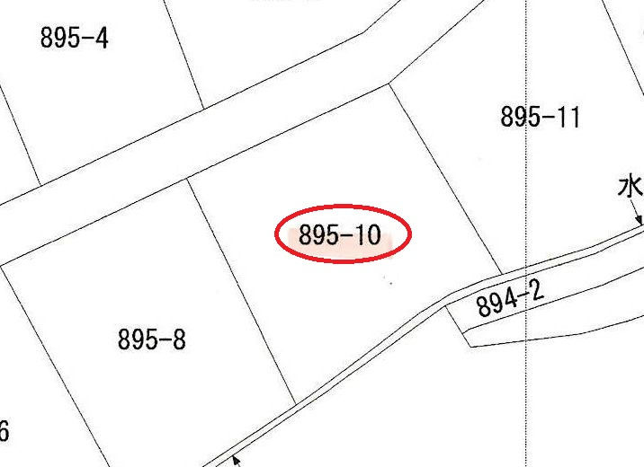 東温市南方の売地