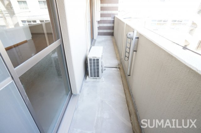 熊本市中央区呉服町２丁目の賃貸マンションのバルコニー