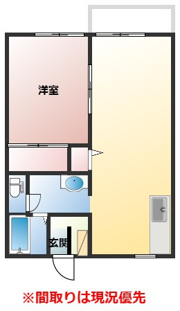 アップルハイムの間取り