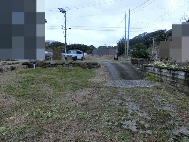 大山町名和売土地の外観