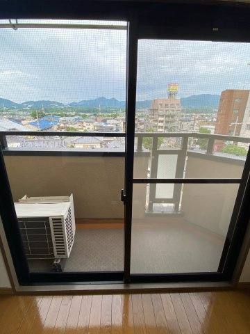 ルミエールSのバルコニー|イメージになります。
東向きベランダ