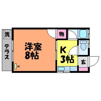 【間取り】 | コーポモニカ